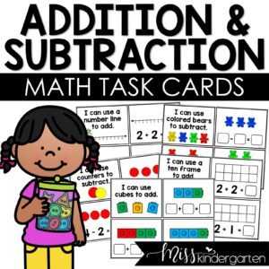Addition and Subtraction Task Cards