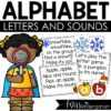 Alphabet Sounds and Alphabet Letters Practice Full Year Chants and Poems