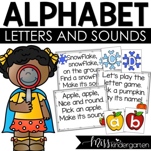 Alphabet Sounds and Alphabet Letters Practice Full Year Chants and Poems Alphabet Sounds and Alphabet Letters Practice Full Year Chants and Poems