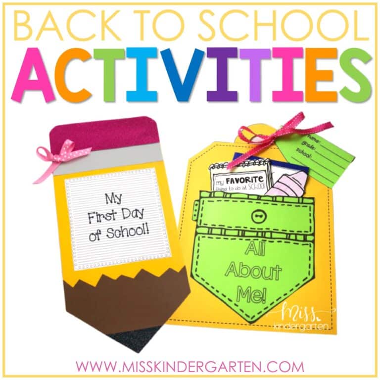 back to school activities