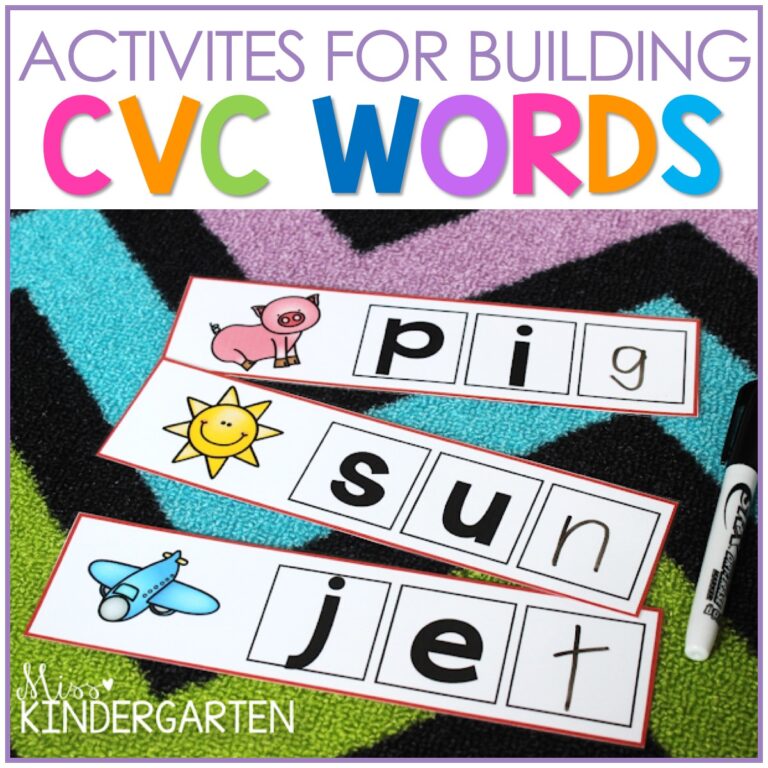 building cvc words