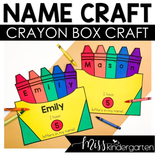 Crayon Box Name Craft Crayon Box Name Craft
