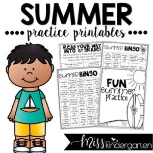 Free Summer Practice Printables