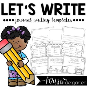 Journal Writing Monthly Templates