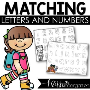 Alphabet Letter Match Freebie