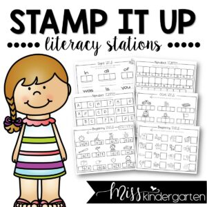 Kindergarten Worksheets