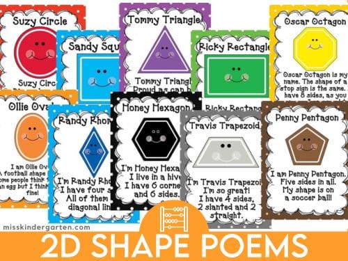 2D Shape Posters