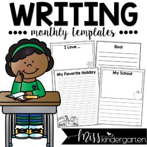 Free Monthly Writing Templates