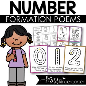 Free Number Formation Poems and Posters