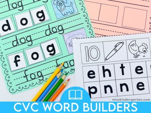 CVC Word Builders