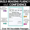Decodable Passages Reading Fluency Phonics Bundle