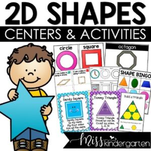 2D Shapes Centers and Activities