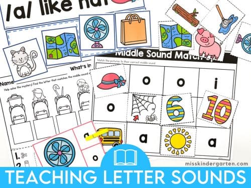 Teaching letter sounds