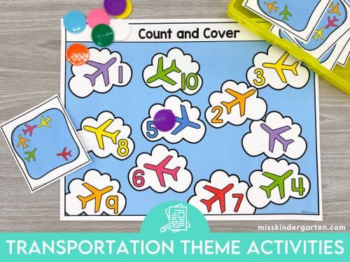 Transportation Theme Activities