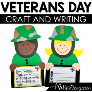 Veterans Day Craft and Writing Templates