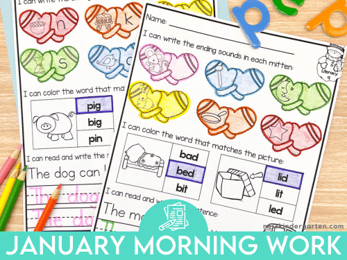 January morning work featured