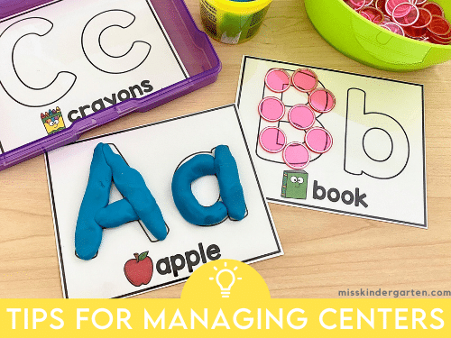5 Tips for Managing Centers with One Teacher